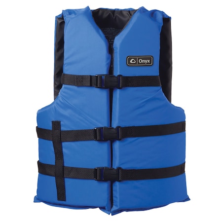 Onyx Onyx 103000-500-004-12 General Purpose Vests - Adult, Blue/Black 103000-500-004-12
